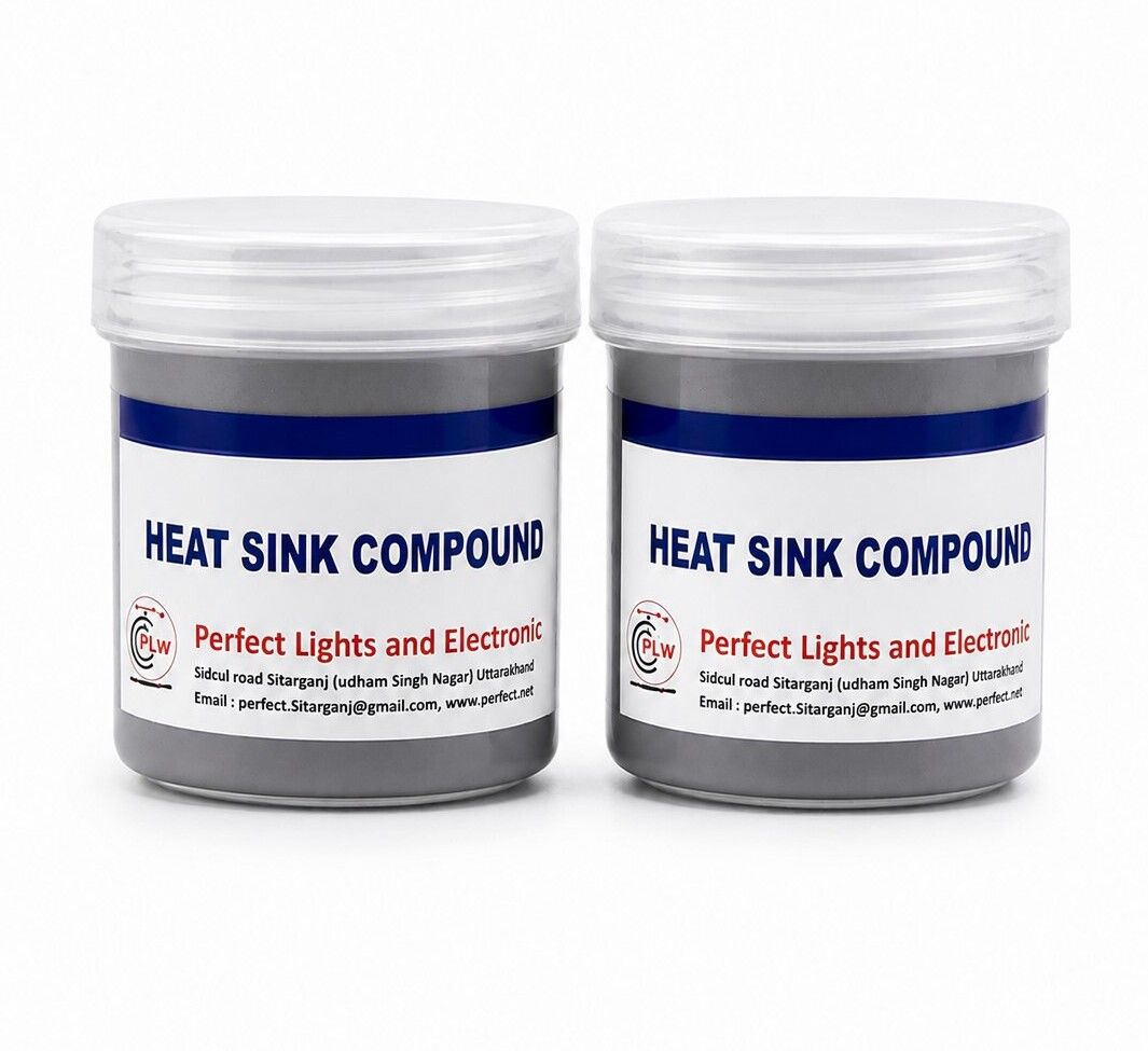 PLW Heat Compound Paste for SMD | High Thermal Conductivity | 100g x 2 (Pack of 2) Metal Based Thermal Paste-picture-29