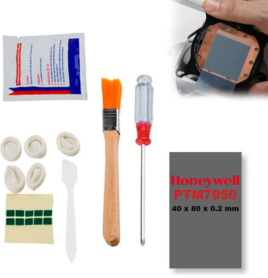 Kidoca PTM7950 Honeywell Phase Change Thermal Pad Highly Conductive CPU Silicone Paste Carbon Based Thermal Paste-image-17