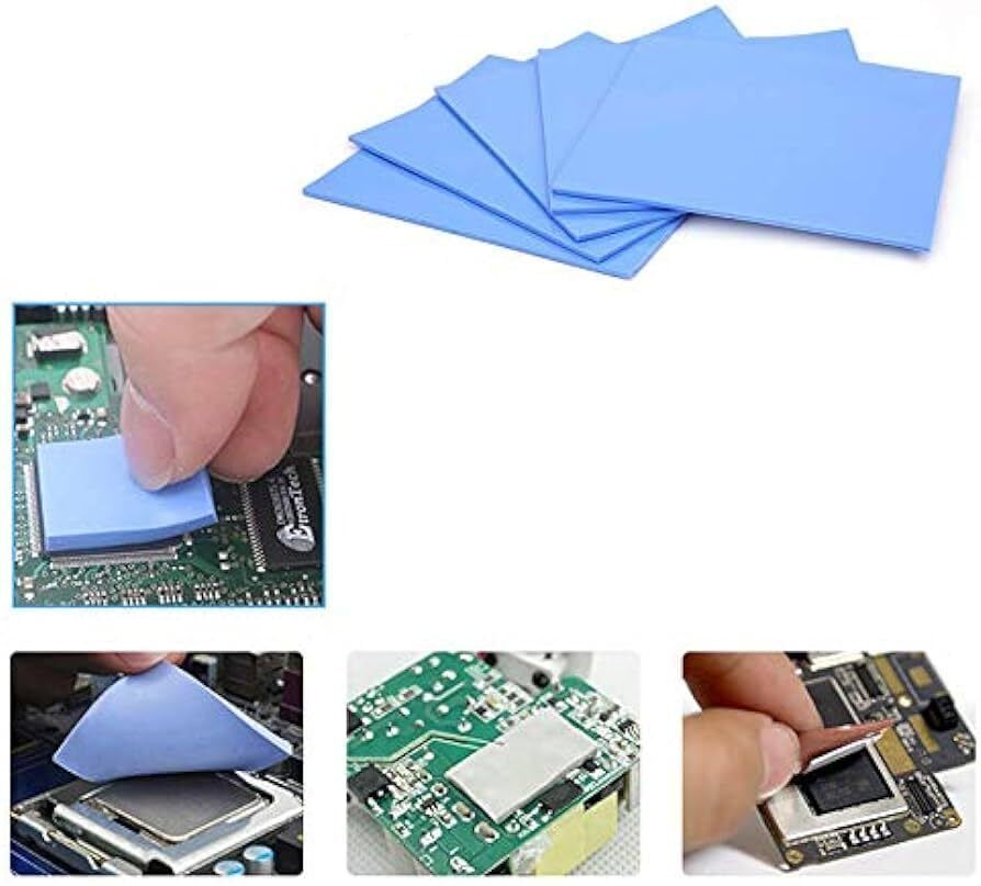 Truebond 5 Pack Thermal pad Size- 20x67x2mm thermal Conductive Silicone Pads Carbon Based Thermal Paste-image-21