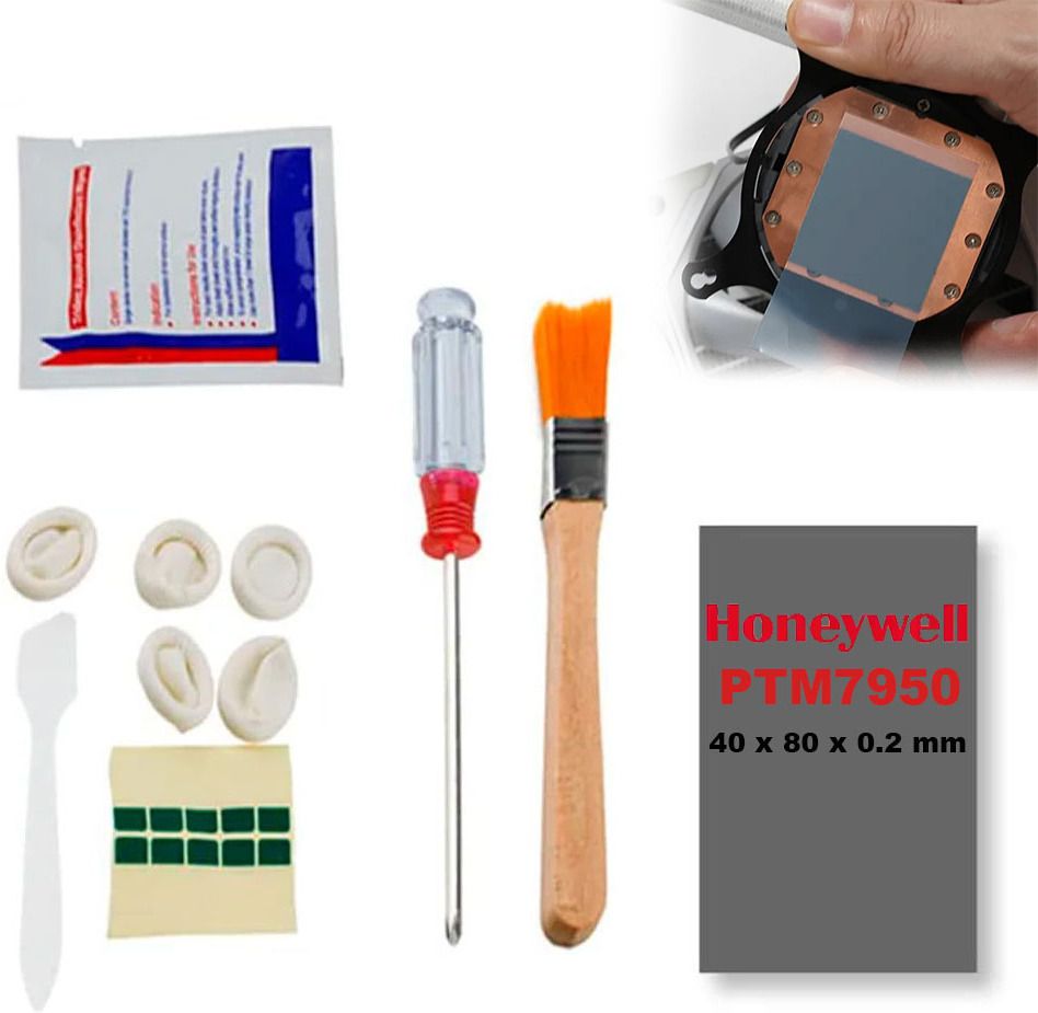 Pivdo PTM7950 Phase Change GPU Thermal Pad High Conductive GPU Silicone Thermal Paste Carbon Based Thermal Paste-image-15
