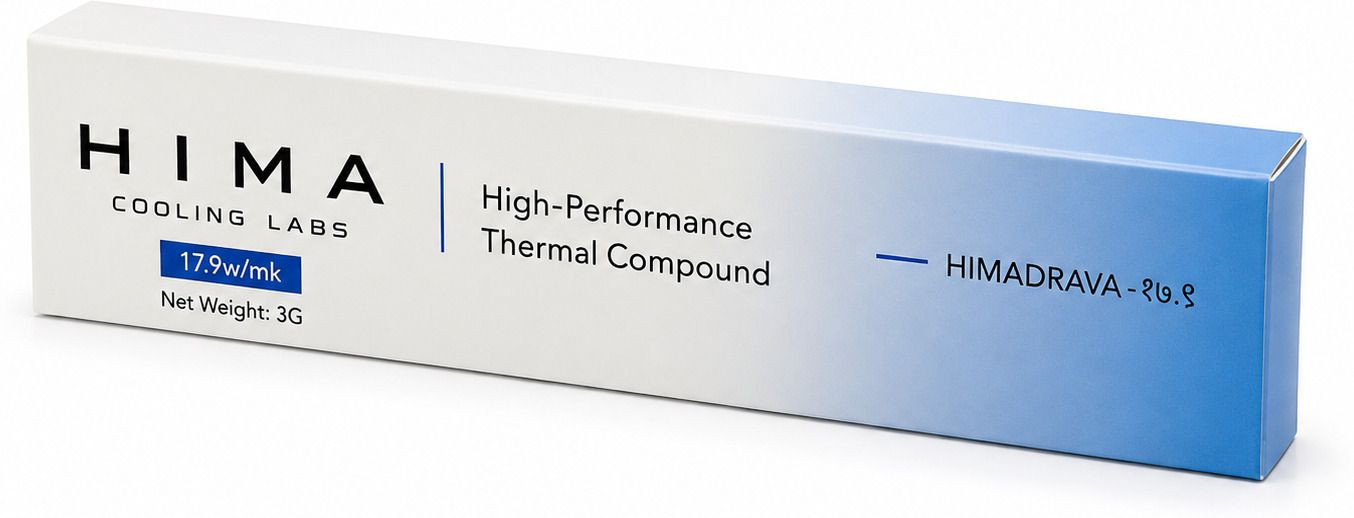 Hima Cooling Labs HIMADRAVA 17.9W Blue Carbon Based Thermal Paste-picture-16