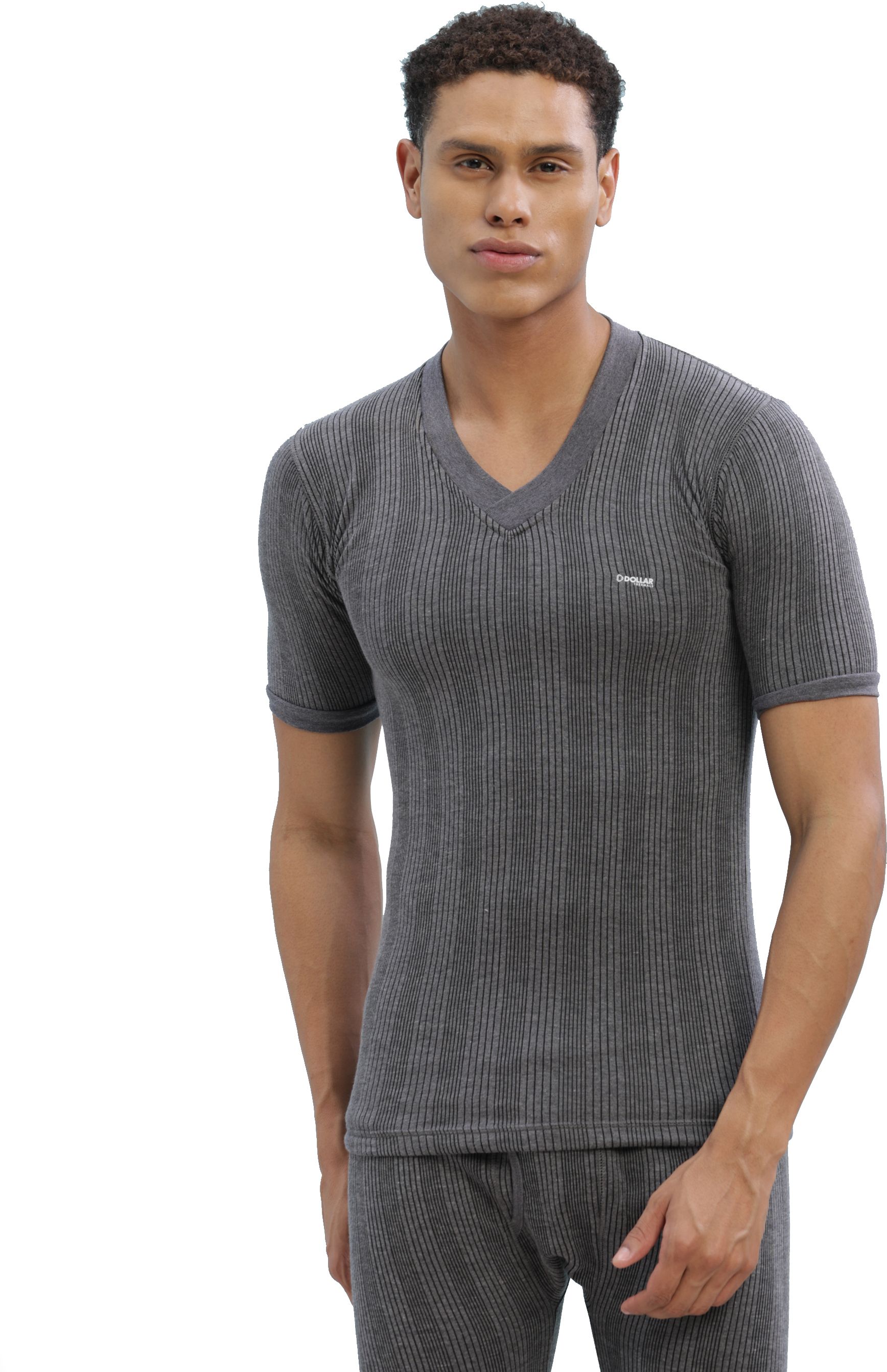 Dollar Ultra Dollar Ultra Thermal V Neck Half Sleeve Top for Men Men Top Thermal-picture-39