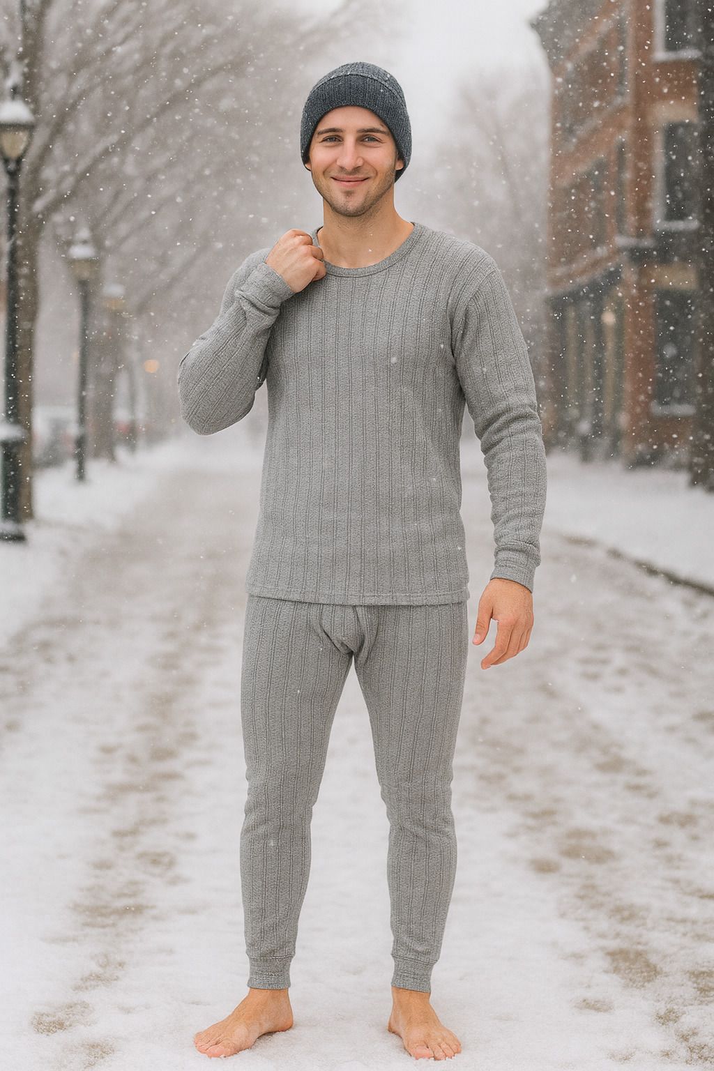 REVEXO Men Top - Pyjama Set Thermal-picture-41