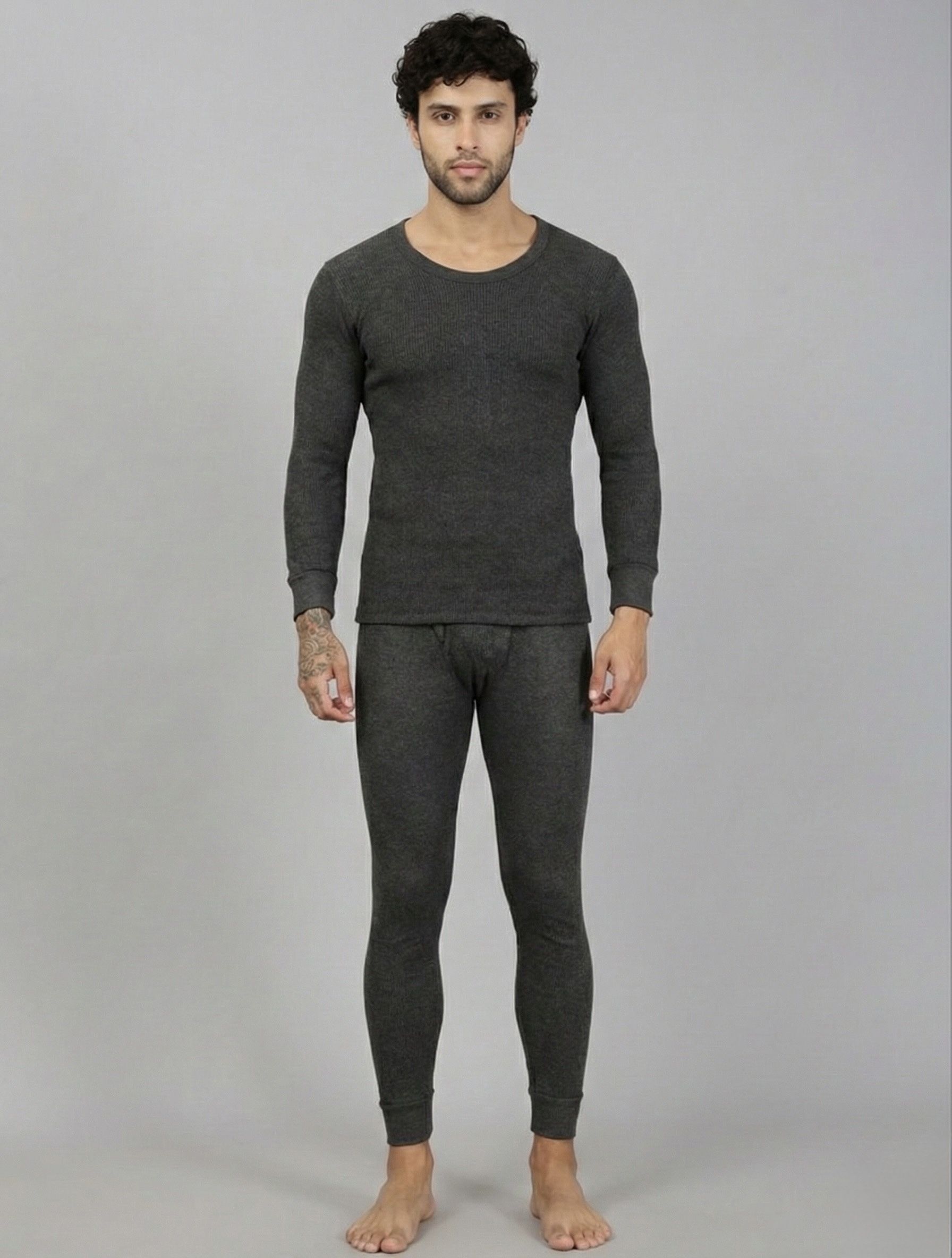 OSWAAL Thermals for men Men Top - Pyjama Set Thermal-picture-17