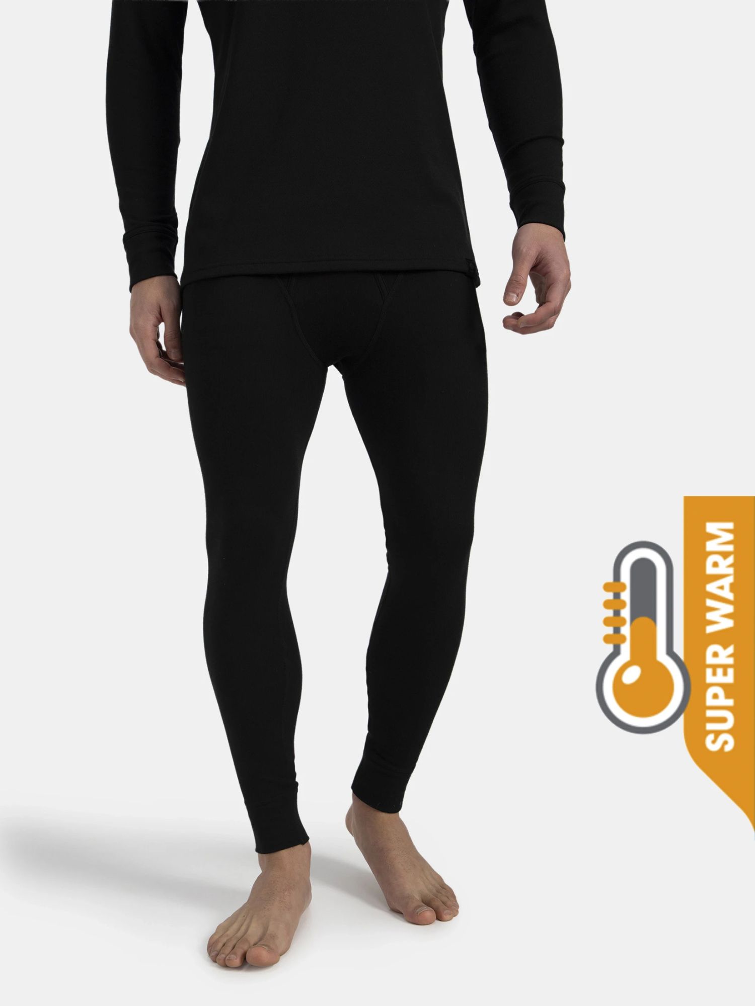 JOCKEY 2421 Super Warm Super Combed Cotton Rich Brushed Fabric Men Pyjama Thermal-picture-23