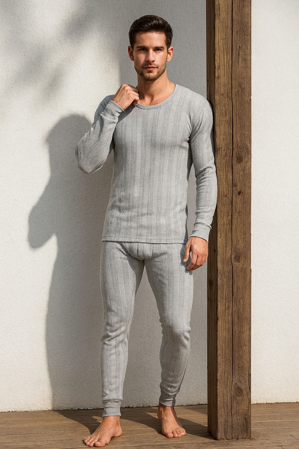 REVEXO Men Top - Pyjama Set Thermal-picture-22