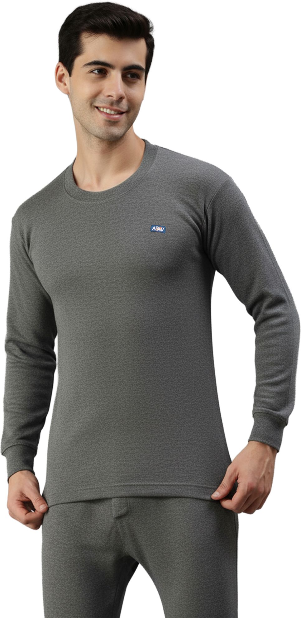 Amul Comfy Kashmira Daily Wear Premium Winter Layer Inner Round Neck Men Top Thermal-picture-10