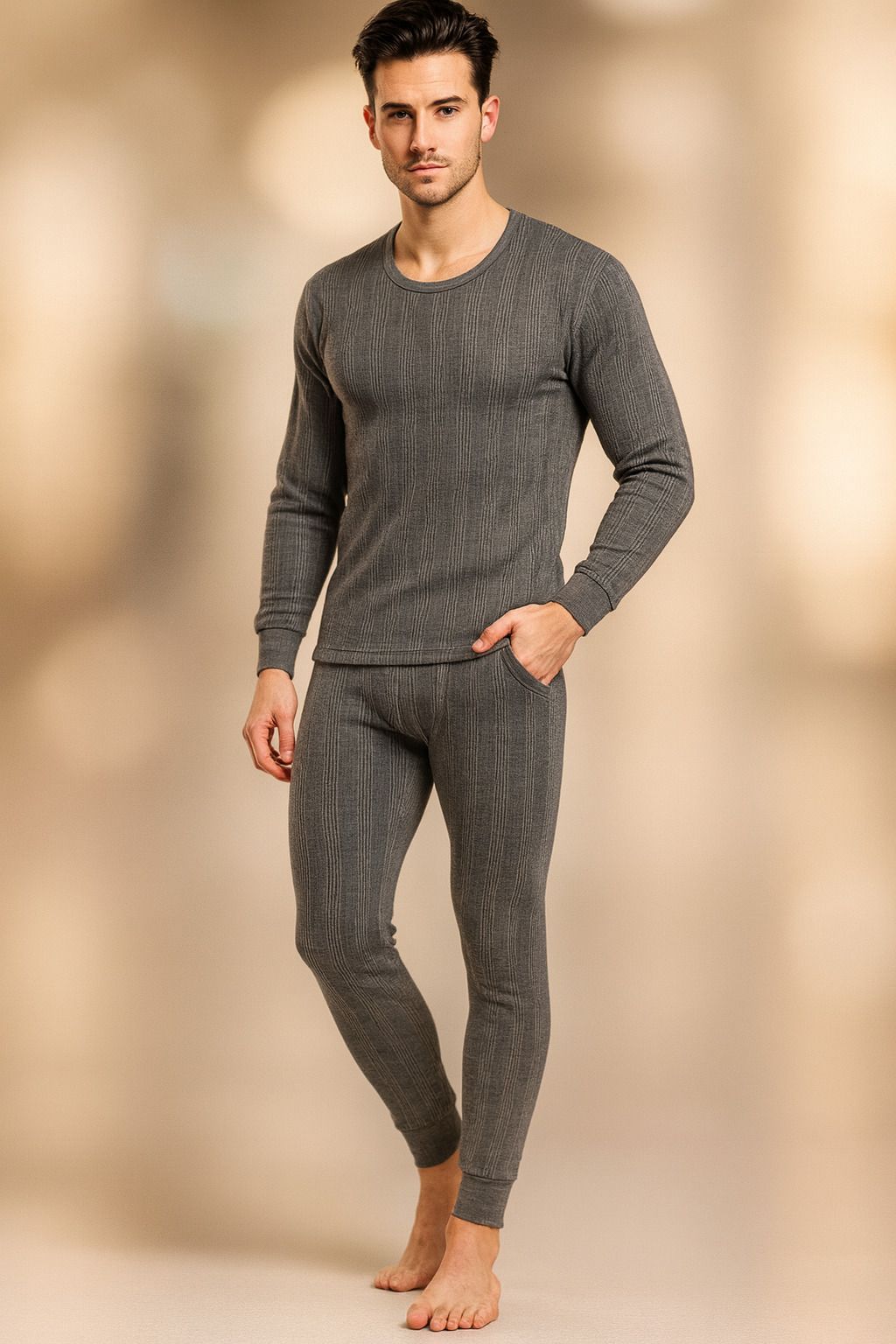 REVEXO Men Top - Pyjama Set Thermal-picture-10