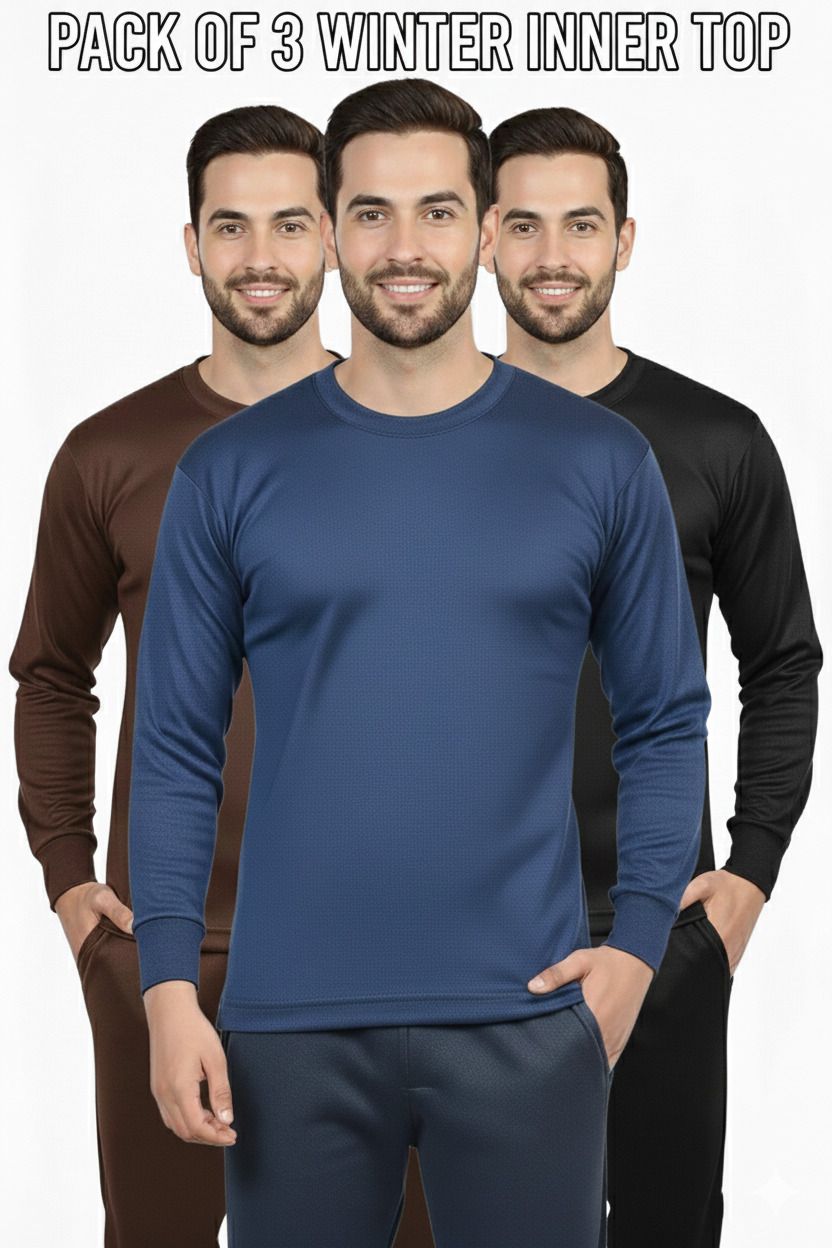J.S. OSWAL Men Top Thermal