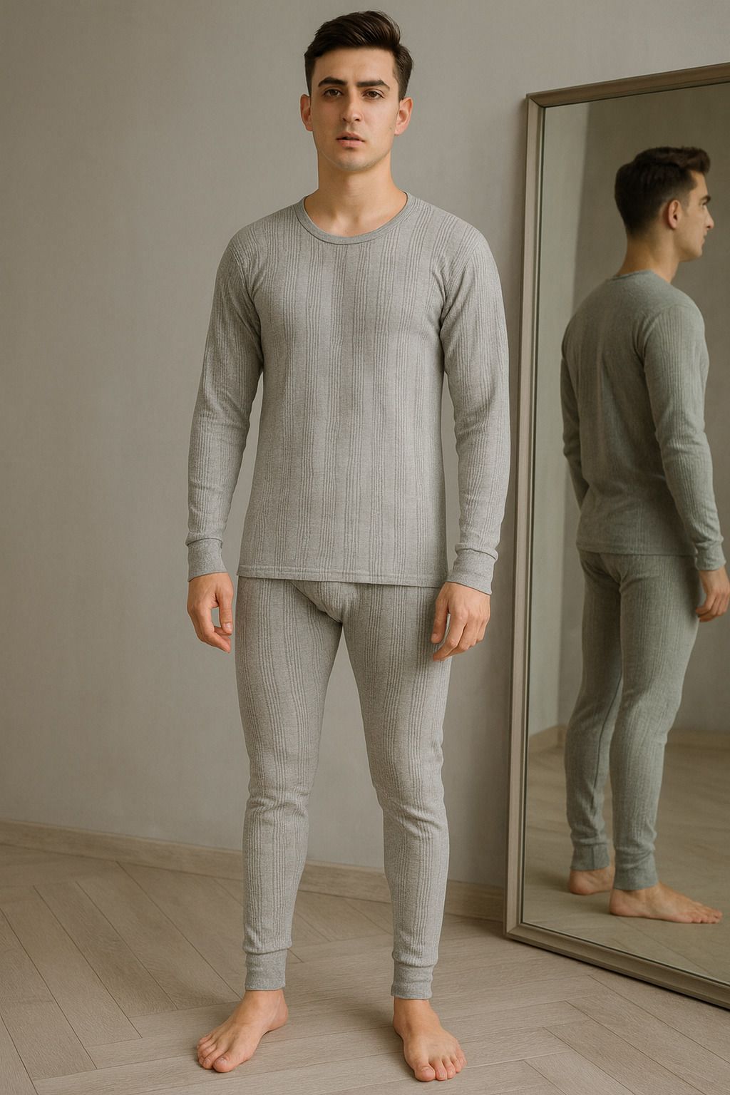 REVEXO Men Top - Pyjama Set Thermal-picture-32