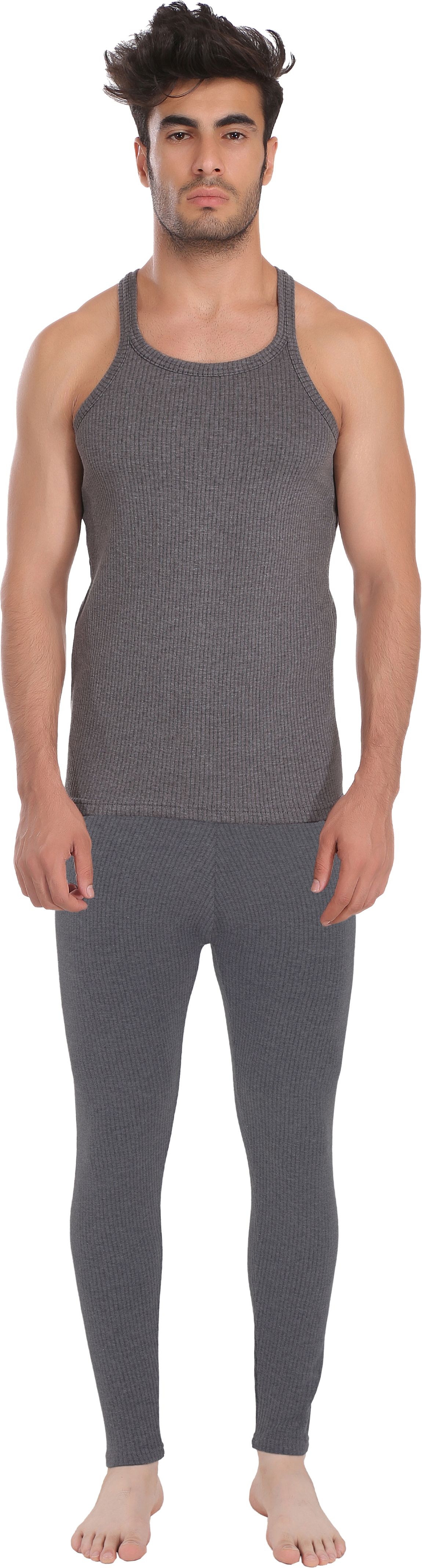 Selfcare Selfcare Men's Thermal Top-Pyjama Set|Poly Cotton|Winter Innerwear|SW01383 Men Top - Pyjama Set Thermal-picture-44