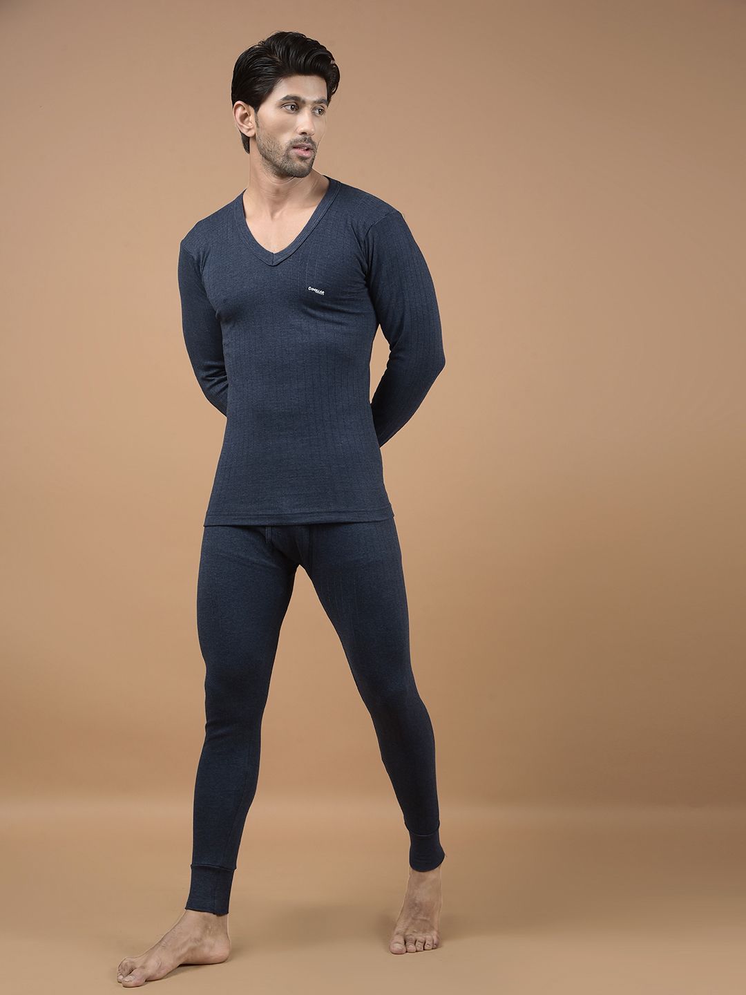 Dollar Men Thermal VN Vest (UE) Set Men Top - Pyjama Set Thermal-picture-28