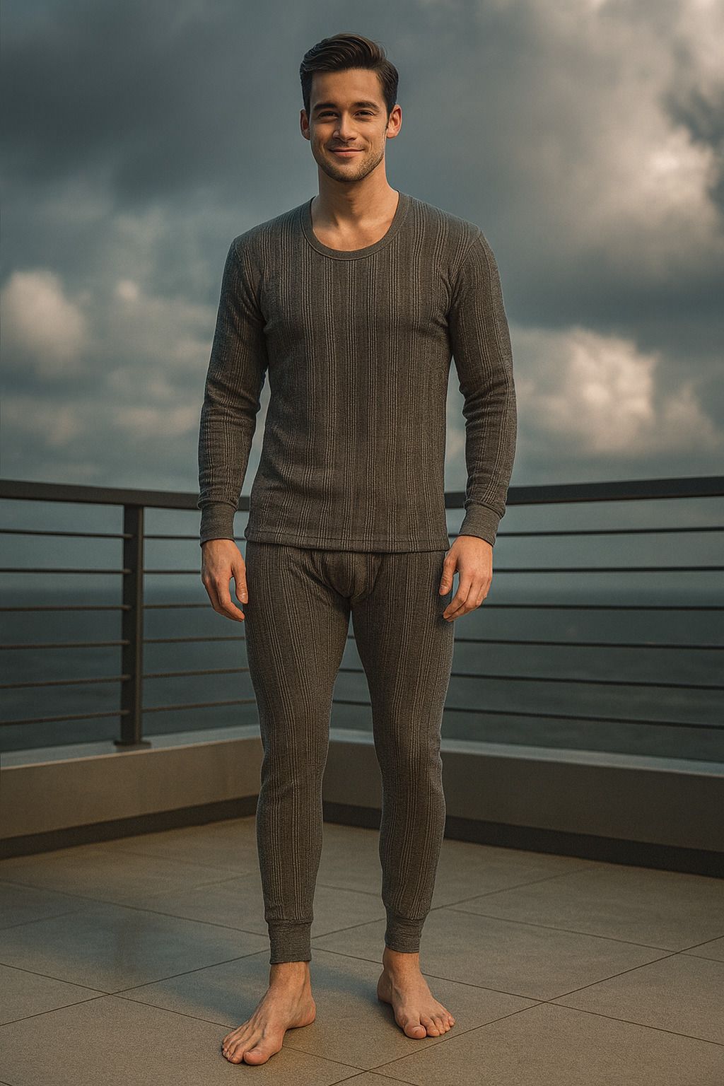 REVEXO Men Top - Pyjama Set Thermal-picture-17