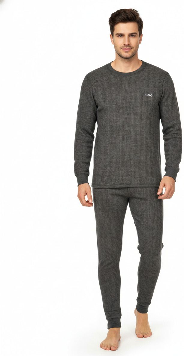 WoolSoft TBC New Winter Collection Men Full Sleeve SET Winter Wear Warmer Inner Wear Men Top - Pyjama Set Thermal-picture-16