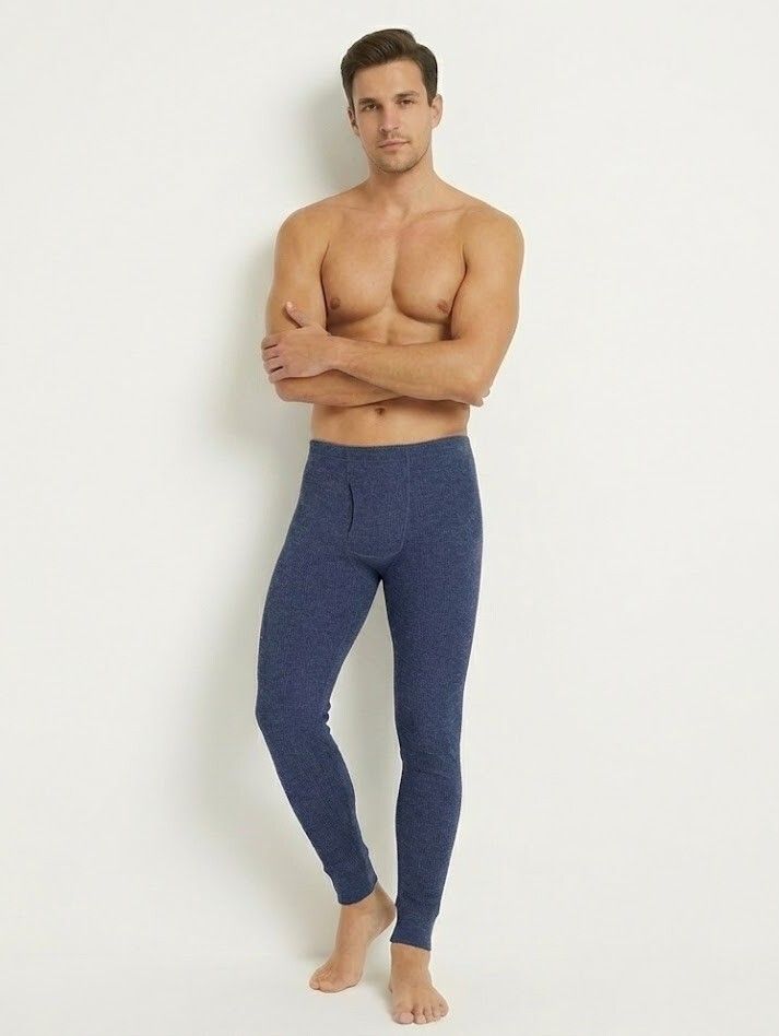 WoolSoft TBC Body Warmer Quilted Lower / Bottom Men Pyjama Thermal-picture-10