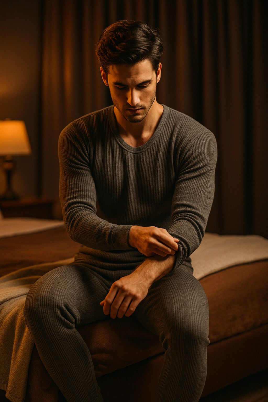 REVEXO Men Top - Pyjama Set Thermal-picture-18