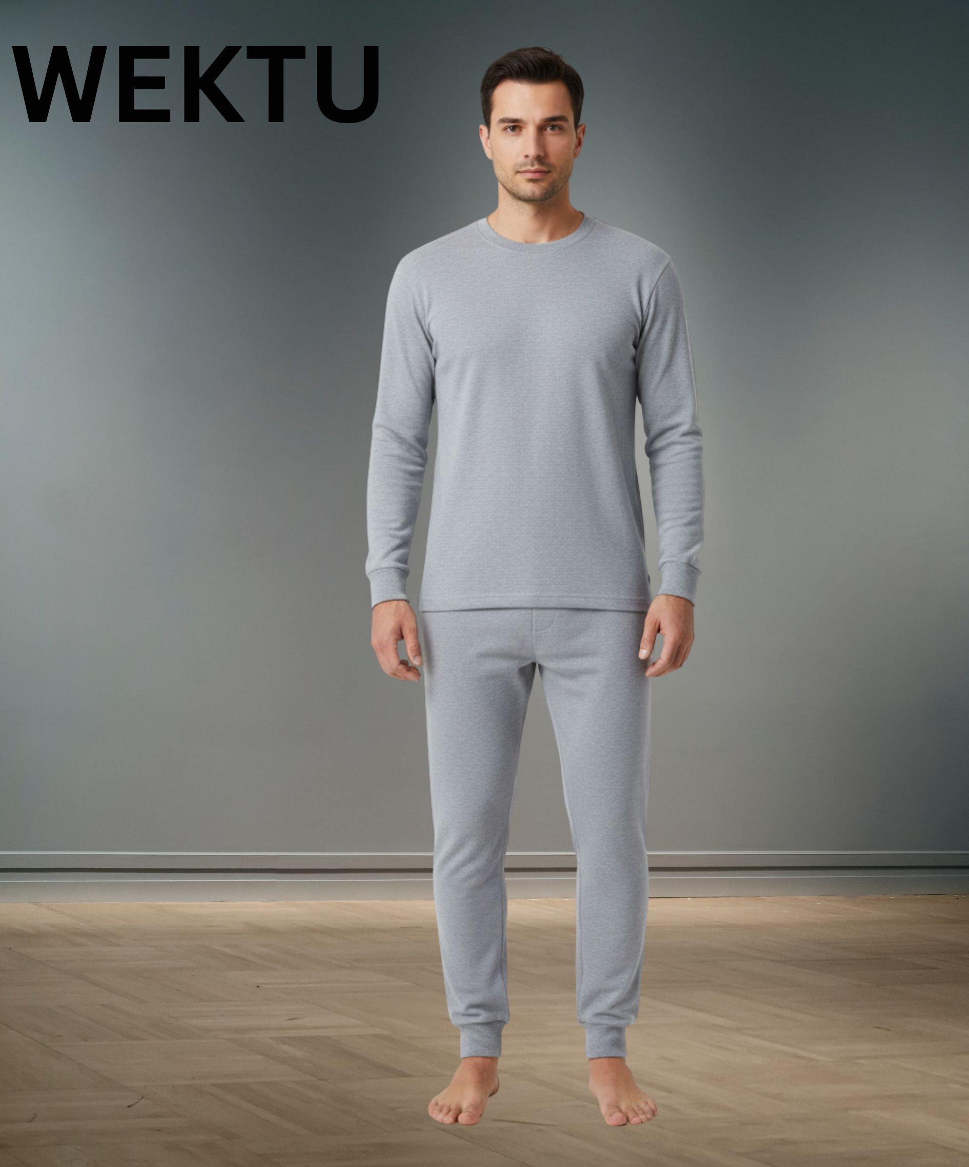 WEKTU The Ultimate Comfort & Performance Thermal Wear by WEKTU/1Pack/Inner/Lower/14 Men Top - Pyjama Set Thermal-image-28