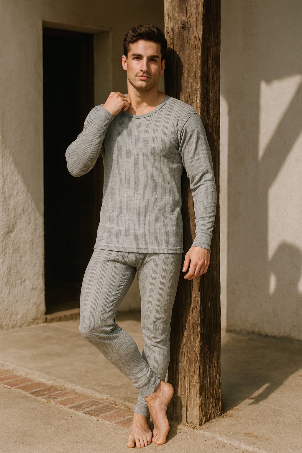 REVEXO Men Top - Pyjama Set Thermal-picture-19