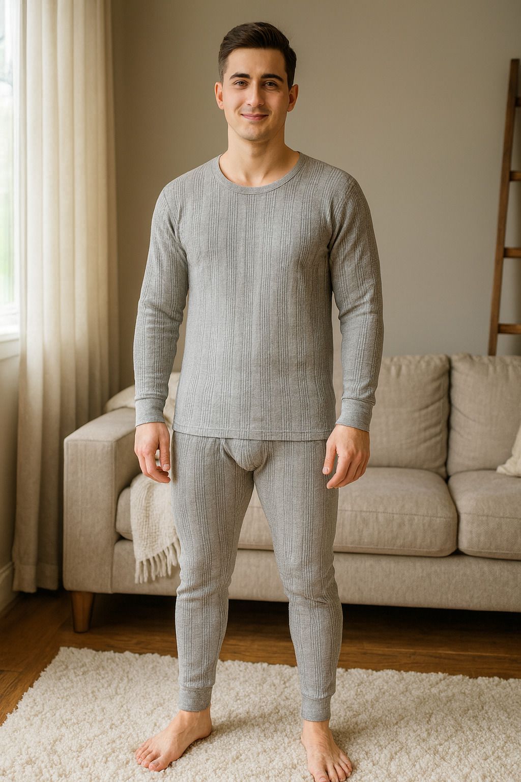 REVEXO Men Top - Pyjama Set Thermal-picture-27