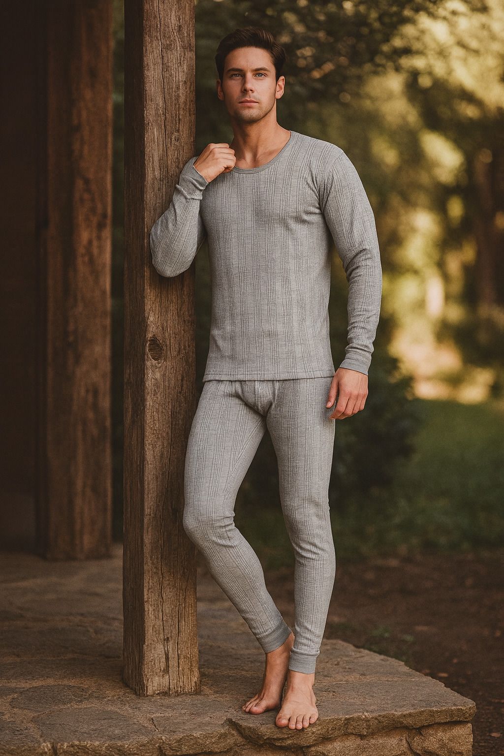 REVEXO Men Top - Pyjama Set Thermal-picture-15