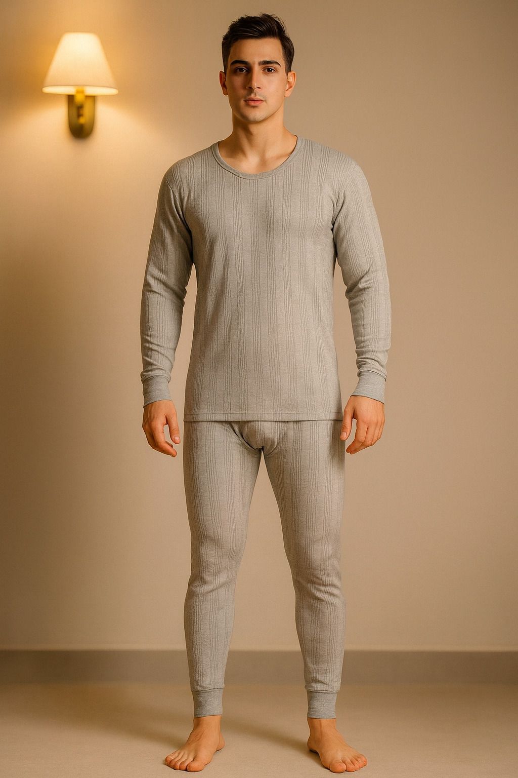 REVEXO Men Top - Pyjama Set Thermal-picture-31