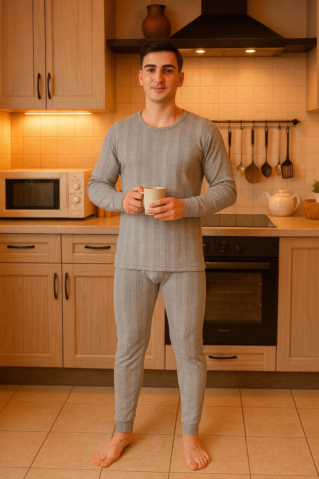 REVEXO Men Top - Pyjama Set Thermal-picture-29