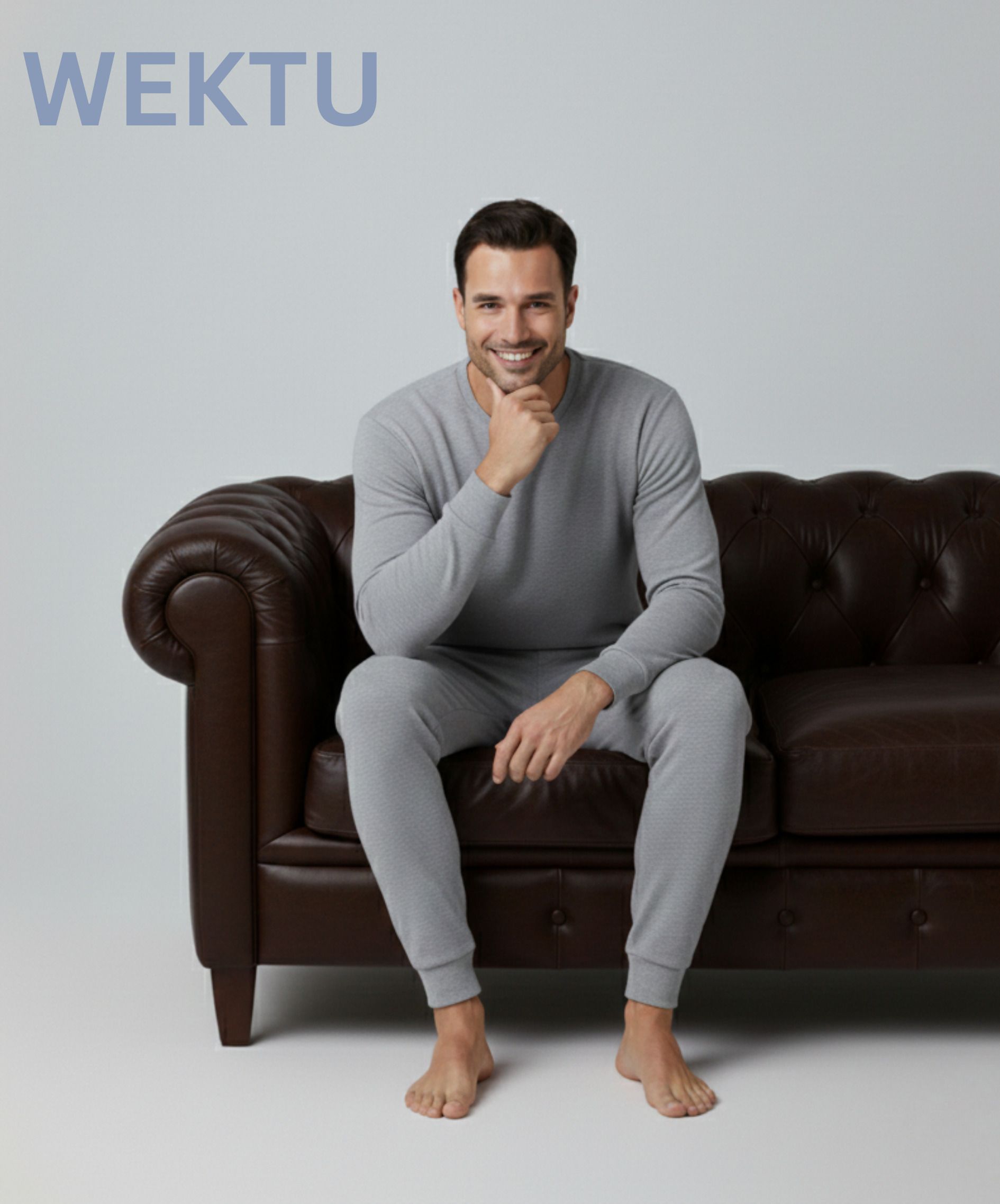 WEKTU The Ultimate Comfort & Performance Thermal Wear by WEKTU/1Pack/Inner/Lower/21 Men Top - Pyjama Set Thermal-image-23