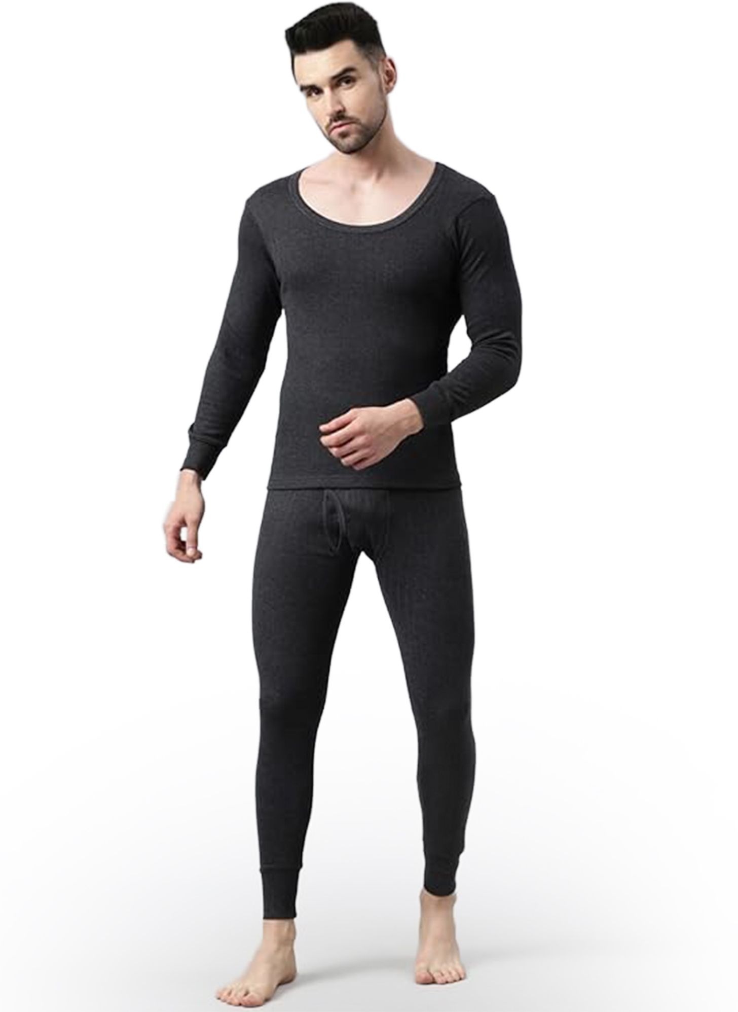 Macho Sporto Ultra Warm Cotton Fabric Men Pyjama Thermal-picture-46