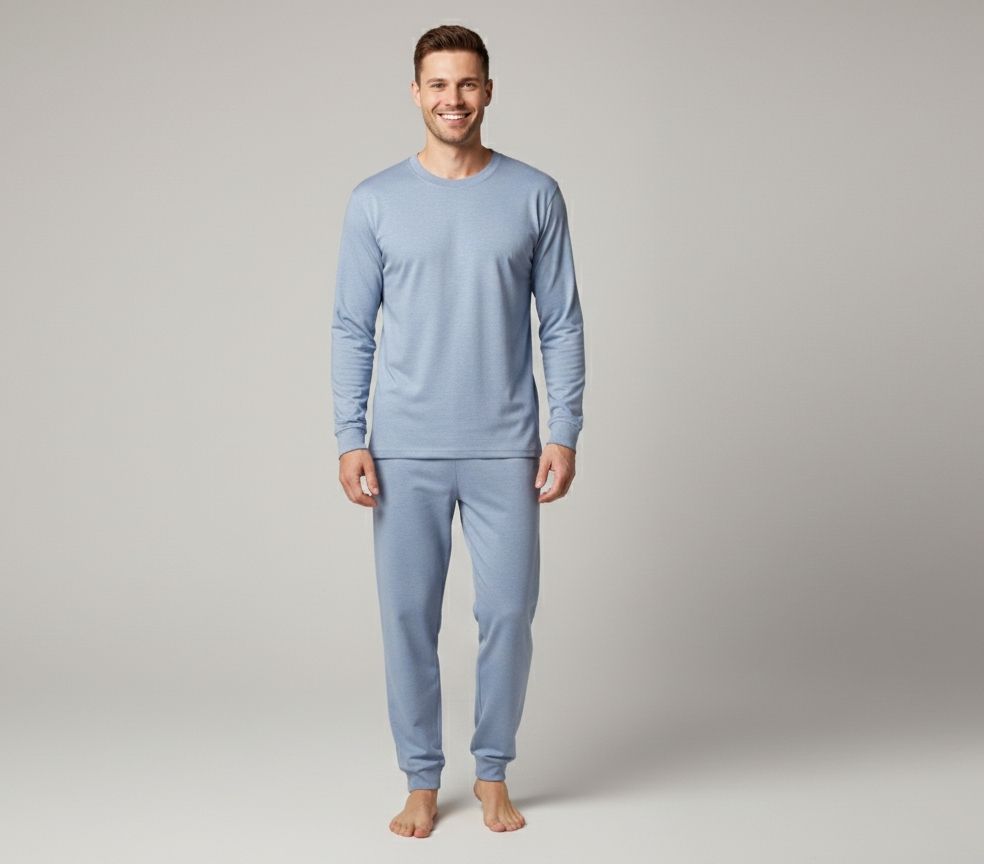 Shavi fashions Men Top - Pyjama Set Thermal-picture-34