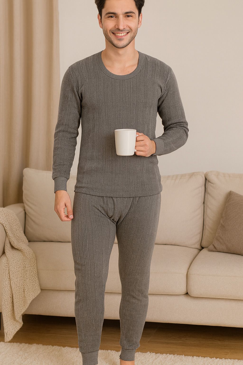 REVEXO Men Top - Pyjama Set Thermal-picture-34