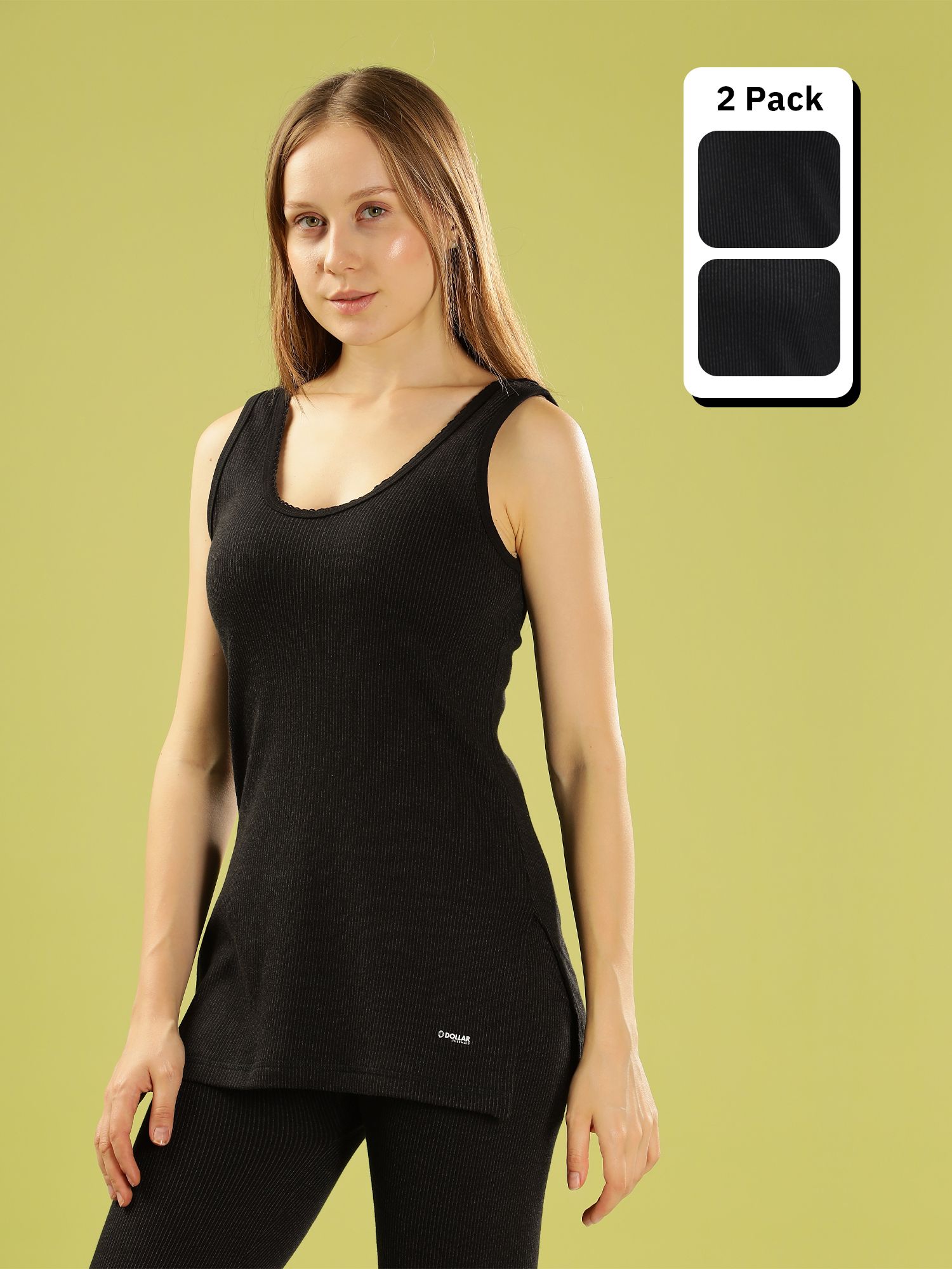 Dollar Ultra Solid Sleeveless Top For Women Women Top Thermal-picture-13