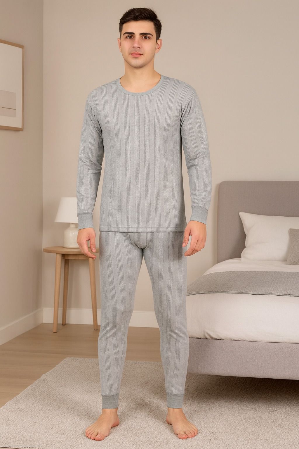 REVEXO Men Top - Pyjama Set Thermal-picture-39