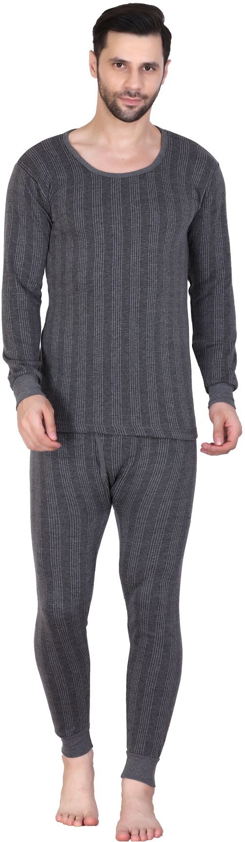 HIMYUG Extra Warmth Super Combed Cotton Blend Rich Men Top - Pyjama Set Thermal-picture-18