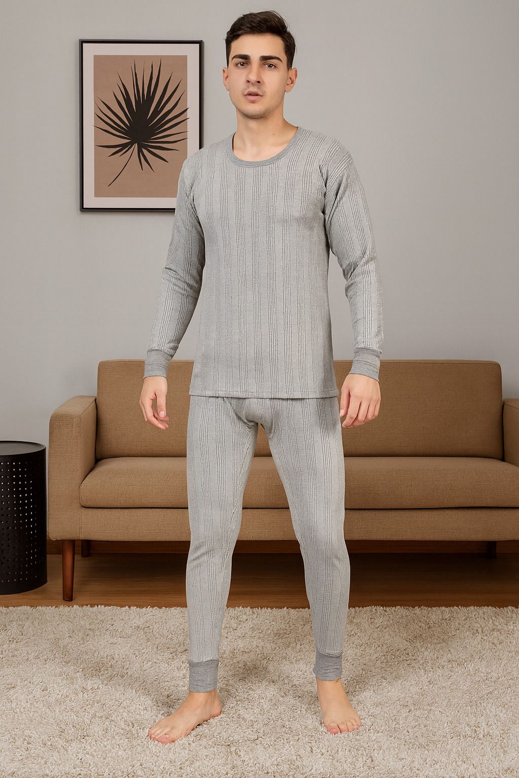 REVEXO Men Top - Pyjama Set Thermal-picture-17