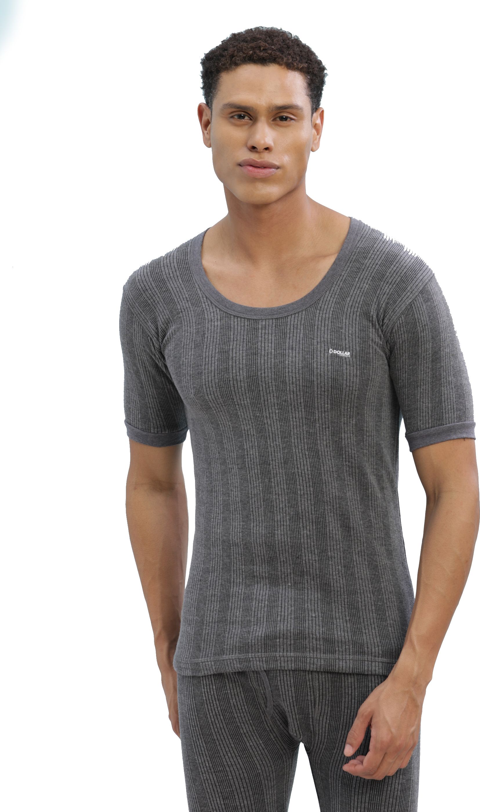 Dollar Ultra Dollar Ultra Thermal Round Neck Half Sleeve Top for Men Men Top Thermal-picture-35