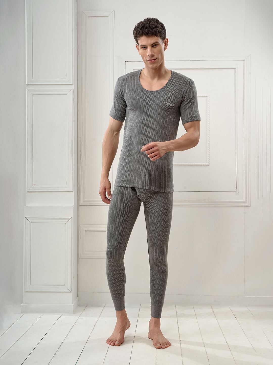 LUX INFERNO INF_CH_HS_RN_TRO_1SET Men Top - Pyjama Set Thermal-picture-19
