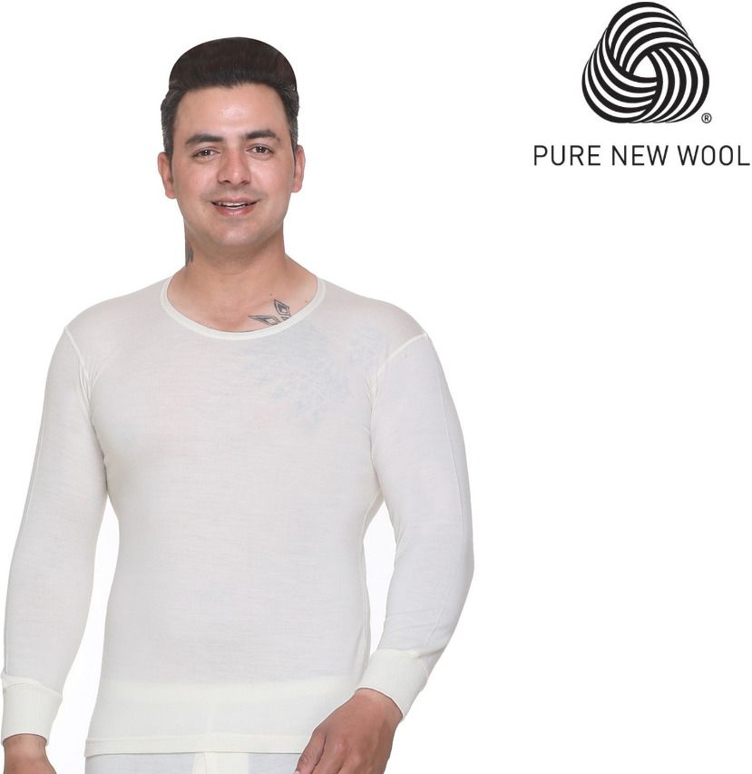 Warm-zone SHINKER PUREWOOL FULL SLEEVE Men Top Thermal-image-12