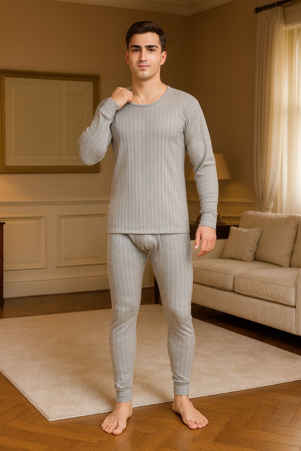 REVEXO Men Top - Pyjama Set Thermal-picture-35