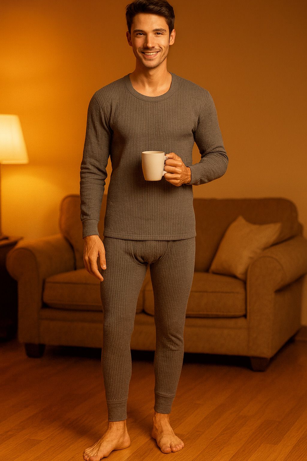 REVEXO Men Top - Pyjama Set Thermal-picture-10