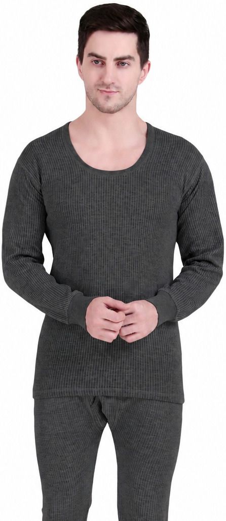 HAP Men's Thermal Top Full Sleeve Round Neck Winter Ribbed Warm Inner Men Top Thermal-picture-21