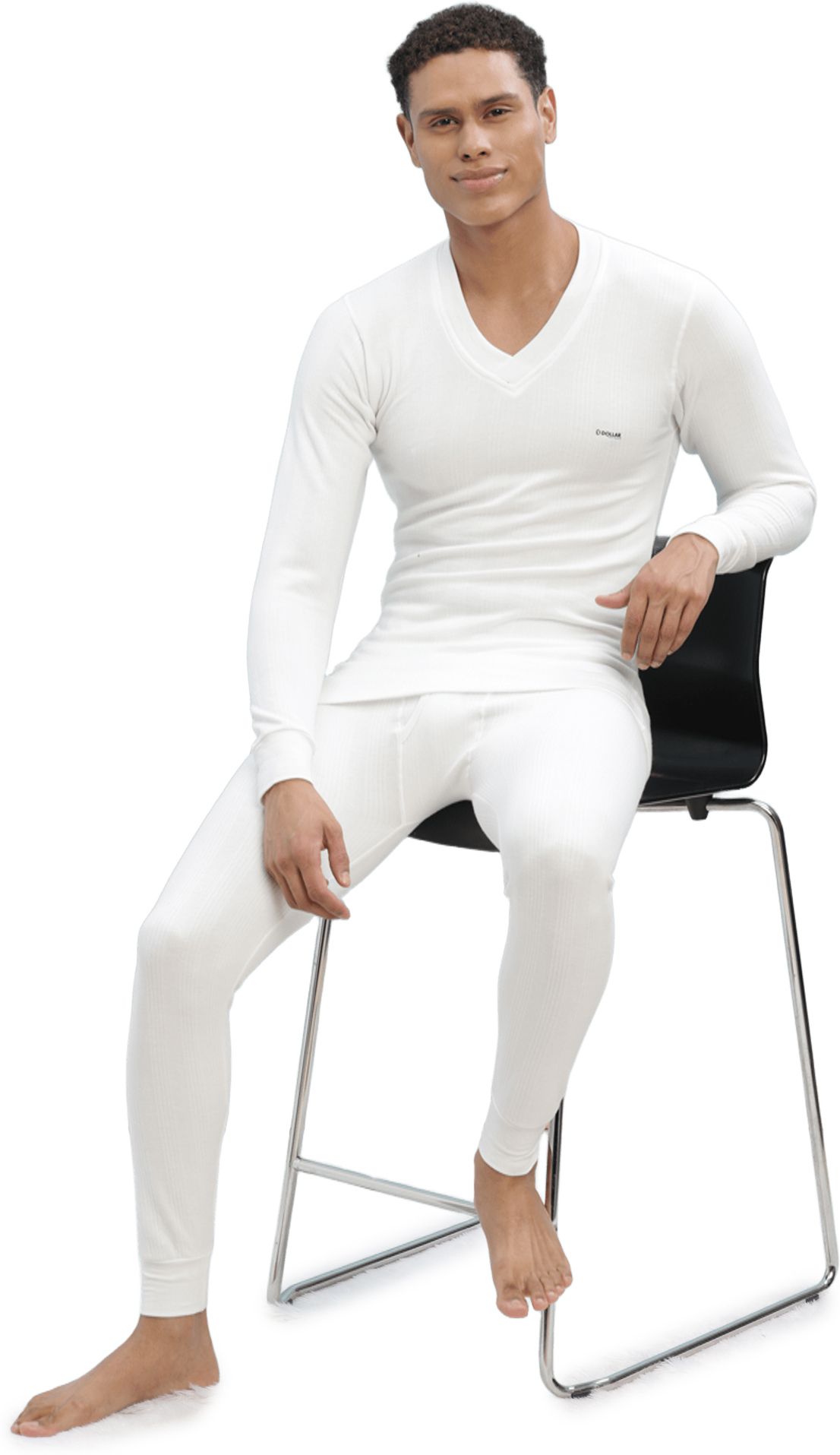 Dollar Ultra Dollar Ultra Thermal Mens V Neck Top & Bottom Set Men Top - Pyjama Set Thermal-picture-26