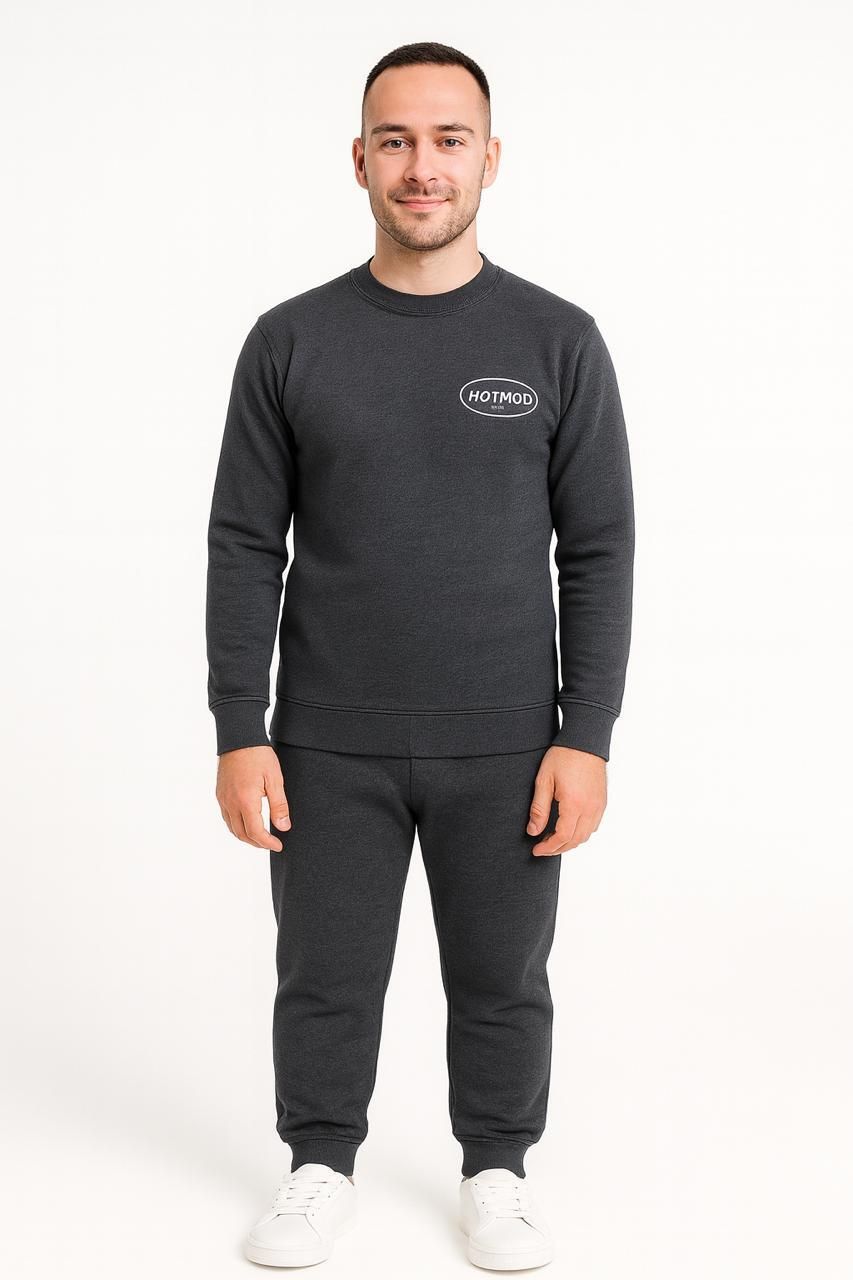 HOTMOD Men’s Cotton-Rich Warm Thermal Set with Brushed Inner Lining Men Top - Pyjama Set Thermal-picture-17