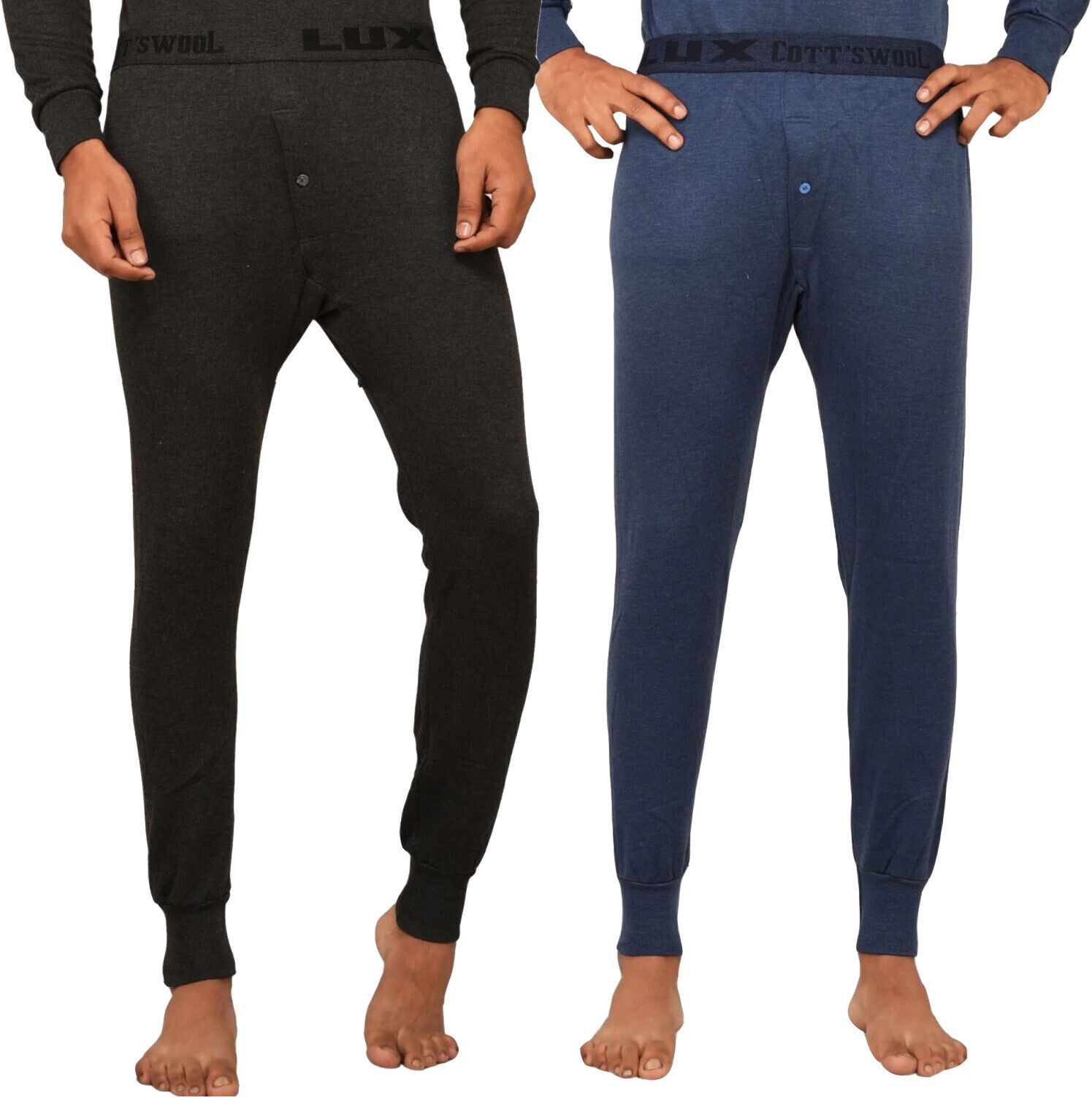 LUX COTT'S WOOL Men Pyjama Thermal-picture-30