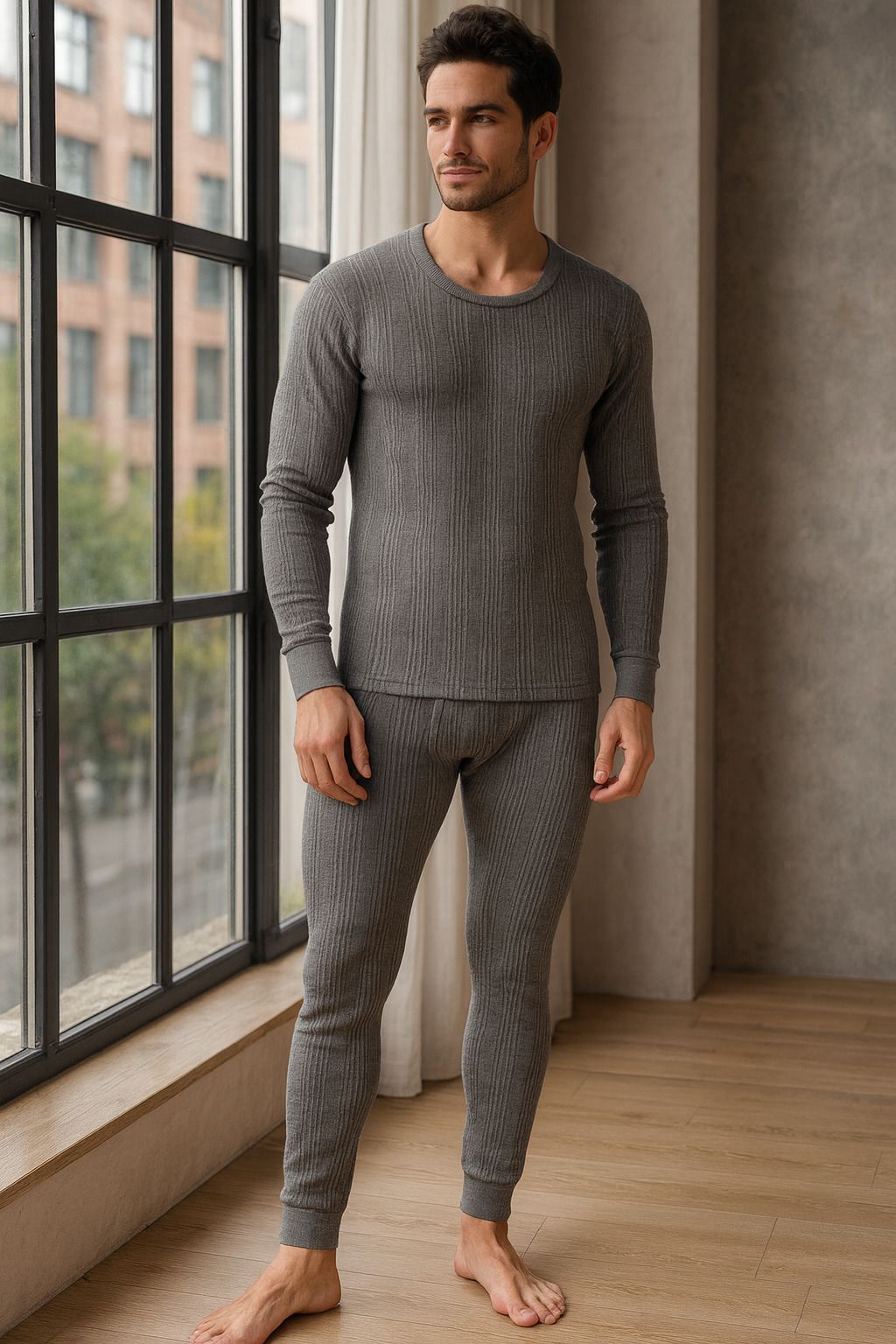 REVEXO Men Top - Pyjama Set Thermal-picture-19