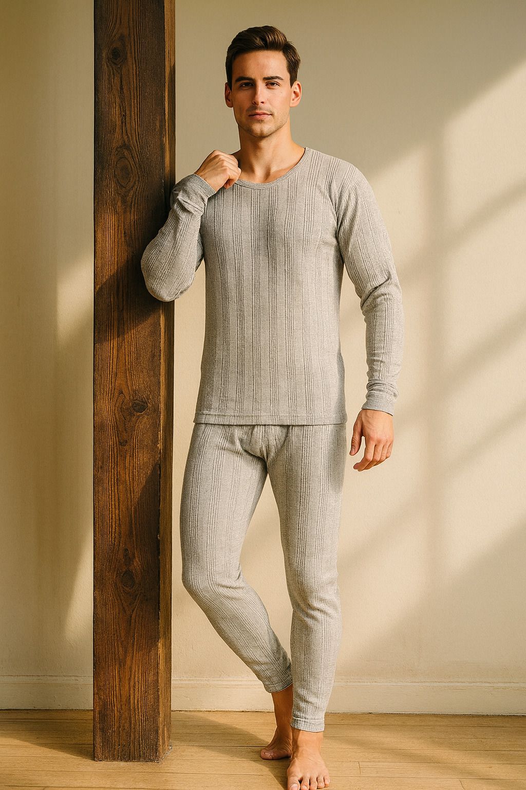 REVEXO Men Top - Pyjama Set Thermal-picture-20