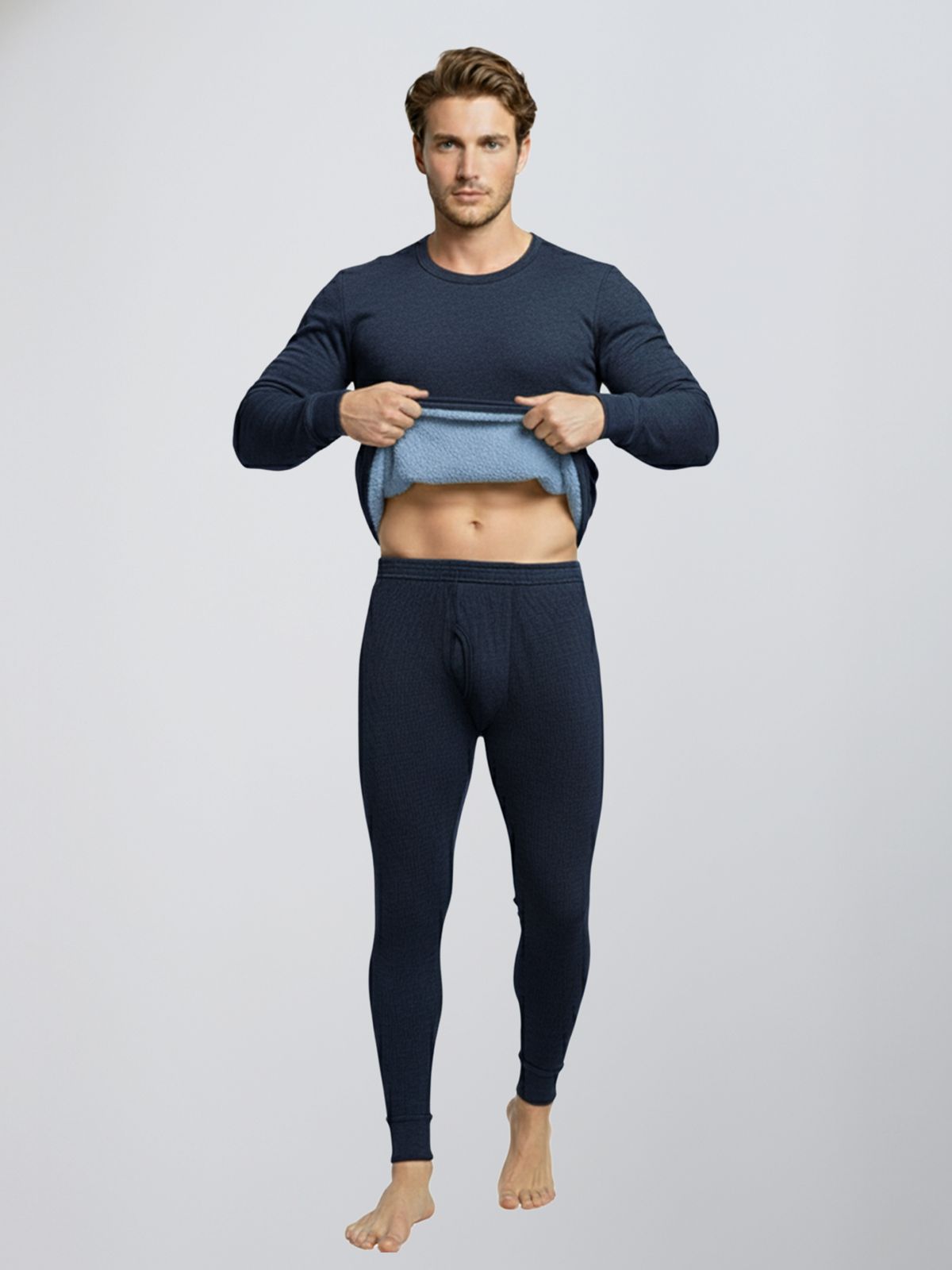 LUX cozi Lux Cozi Premium Thermal For Men Men Top - Pyjama Set Thermal