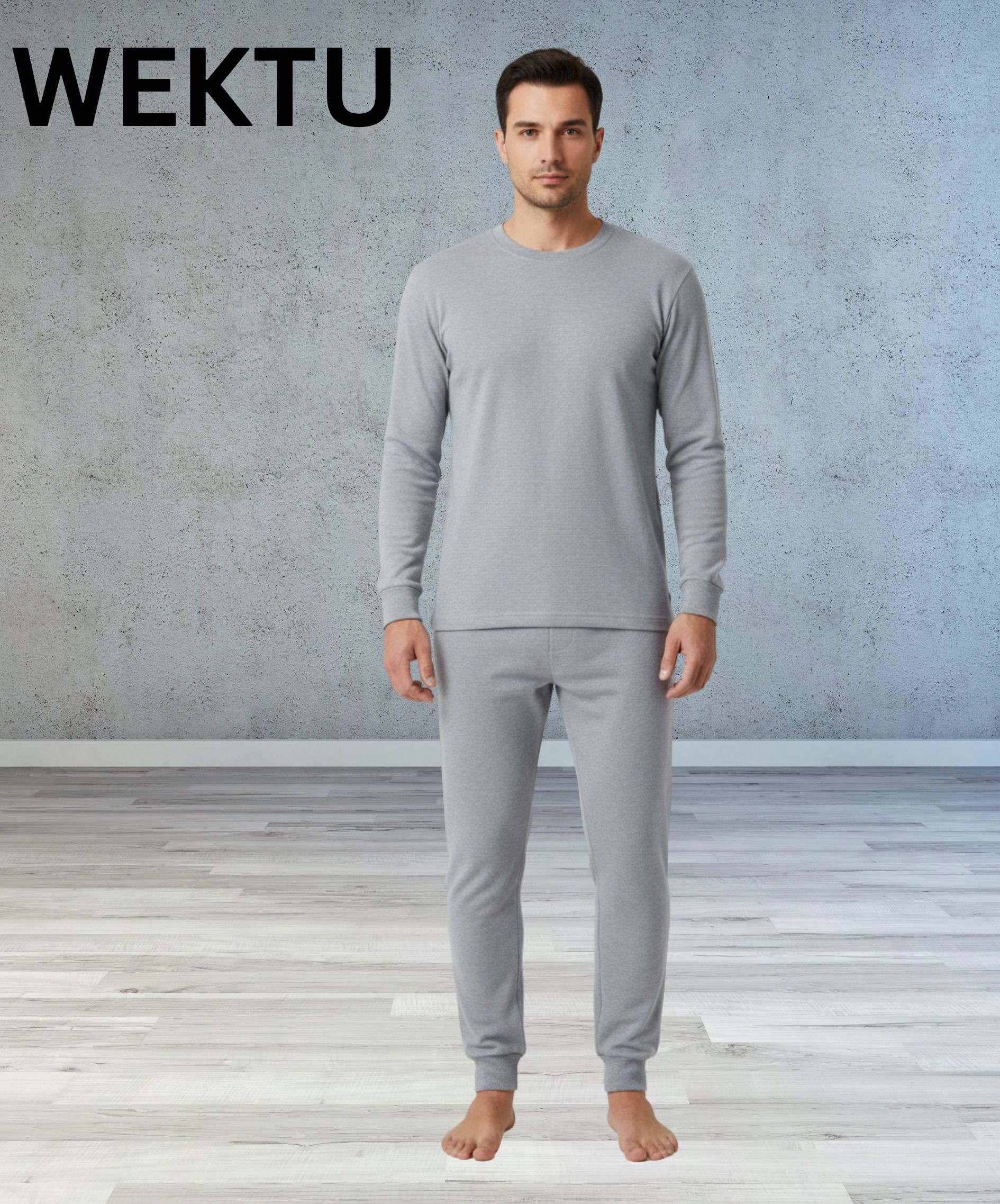 WEKTU The Ultimate Comfort & Performance Thermal Wear by WEKTU/1Pack/Inner/Lower/08 Men Top - Pyjama Set Thermal-picture-42