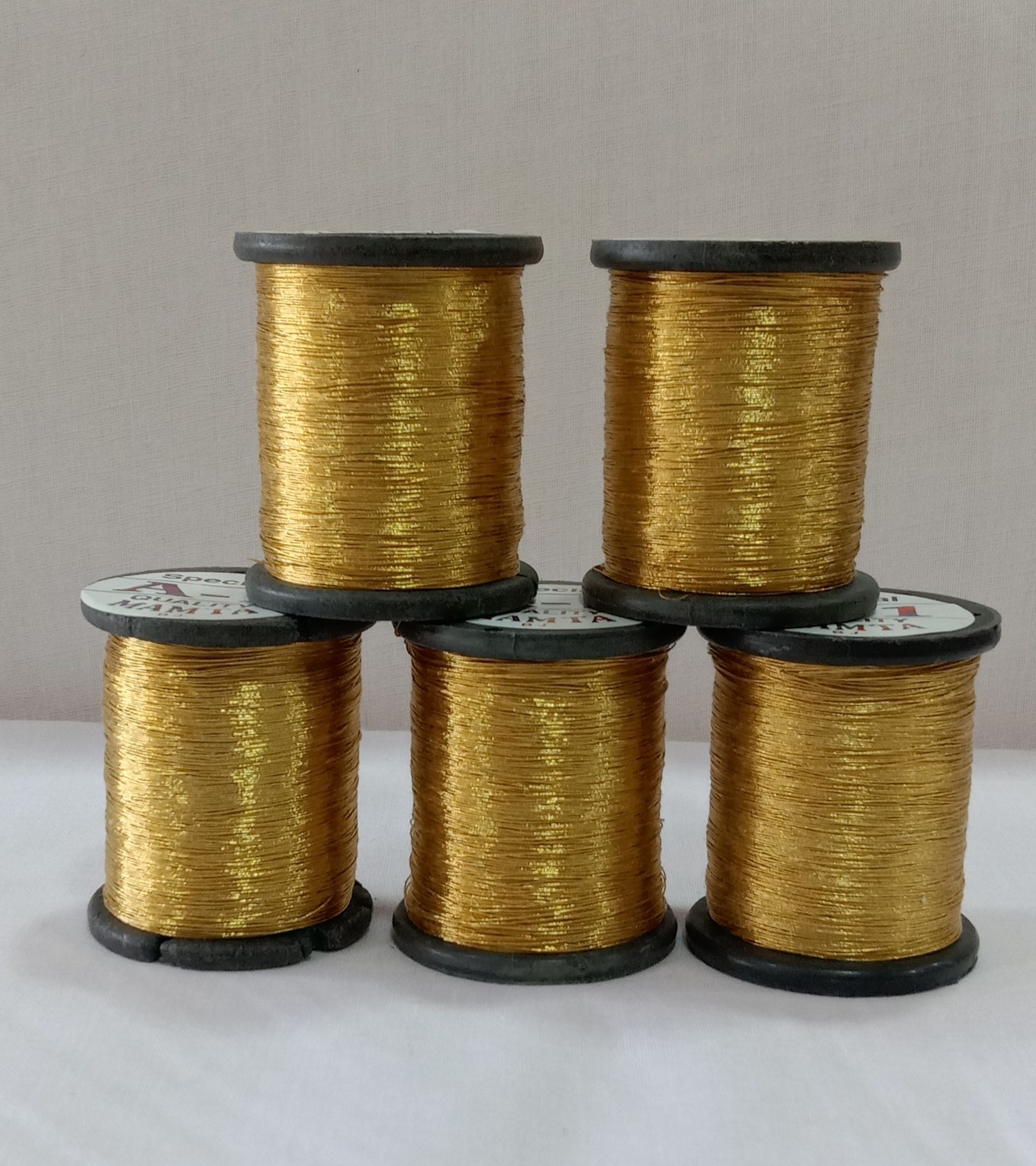 welcome tailors A1 Mamta Zari Thread Gold (Pack of 5) Thread-picture-13