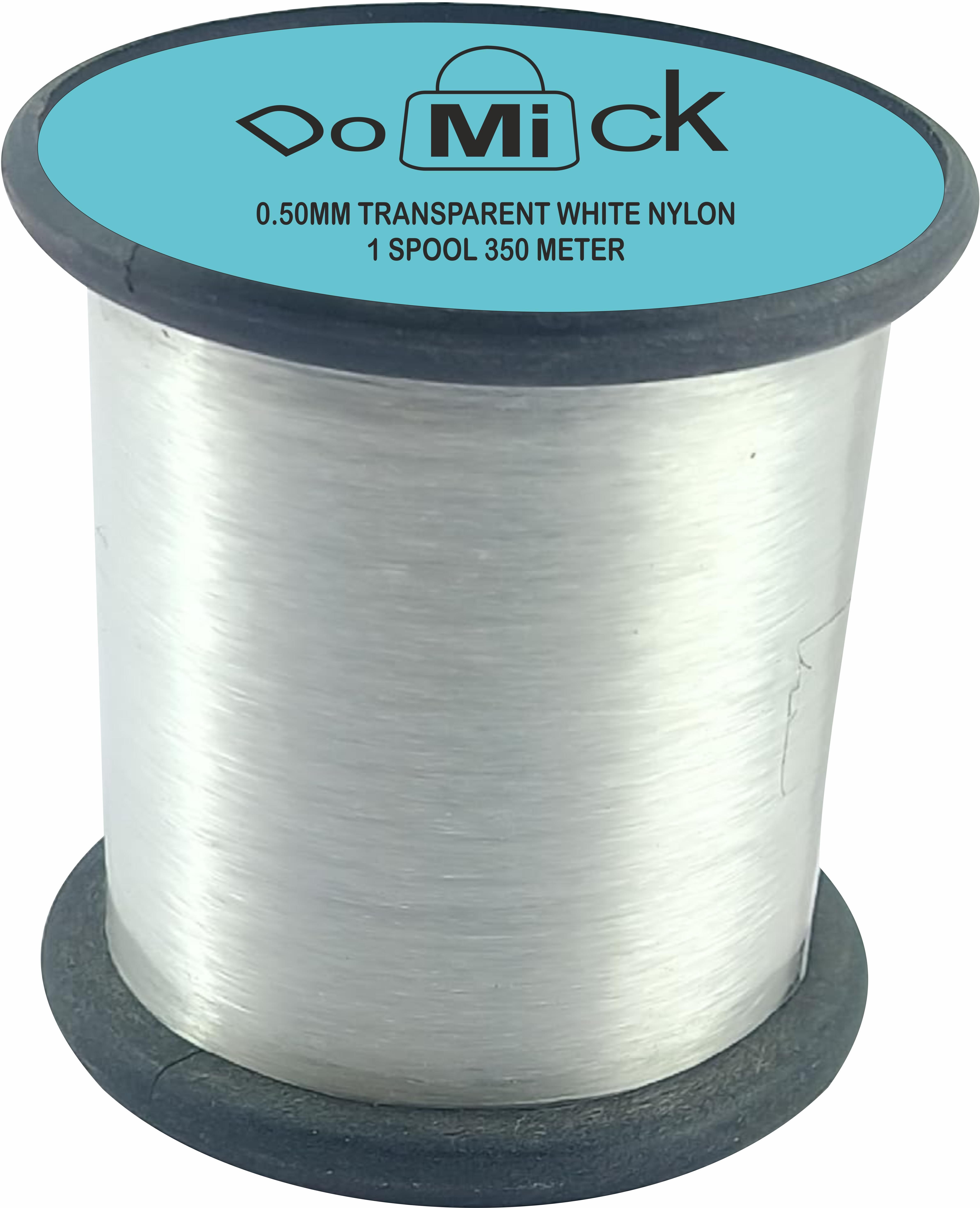 white transparent non-elastic nylon plastic beading cords for jewellery making thread