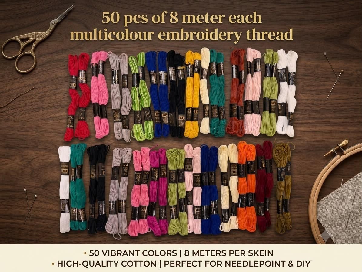 vardhman 50 Multicolors Thread-picture-0